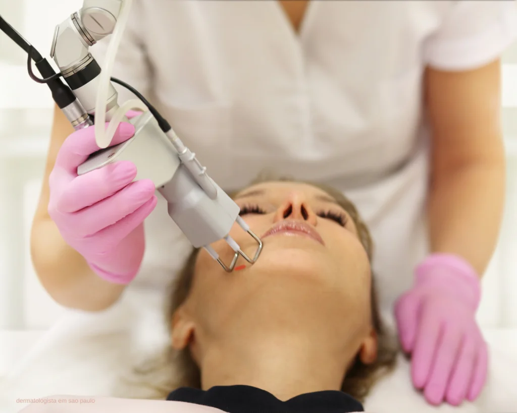 Laser CO2 fracionado com a Dra. Érika Voltan, dermatologista em Moema SP